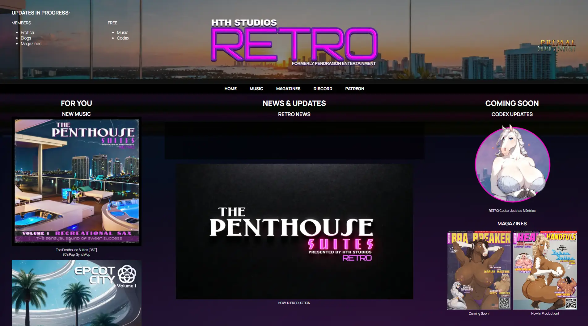 The Retro Codex Page is Online